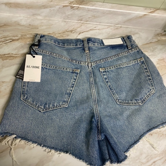 Re/done denim shorts NWT - Picture 5 of 8